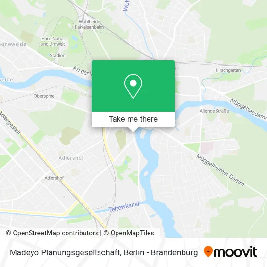 Madeyo Planungsgesellschaft map