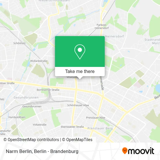 Narm Berlin map