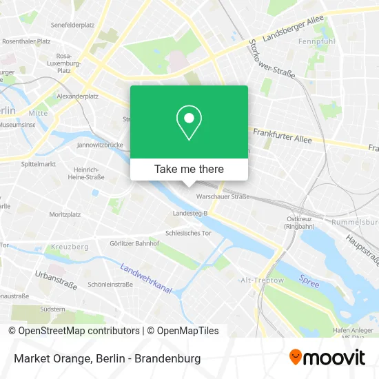 Market Orange map