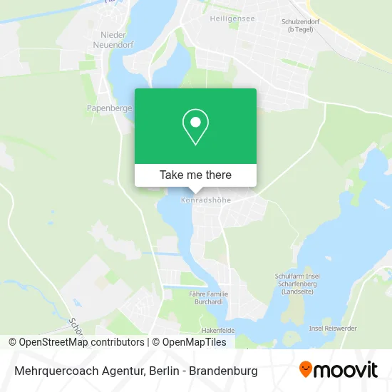 Mehrquercoach Agentur map