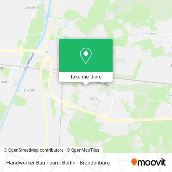 Handwerker Bau Team map