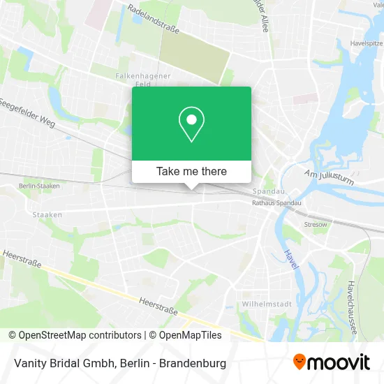 Vanity Bridal Gmbh map