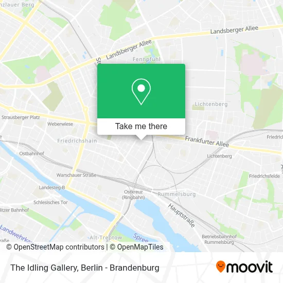 The Idling Gallery map