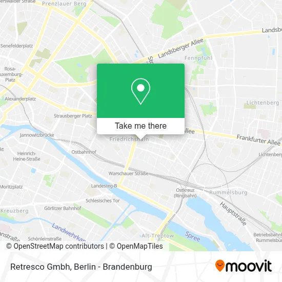 Retresco Gmbh map