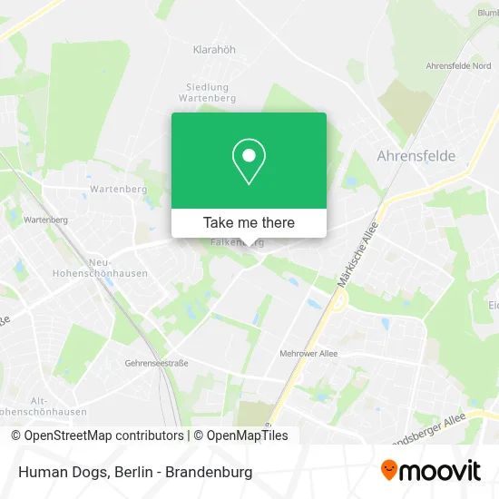 Human Dogs map