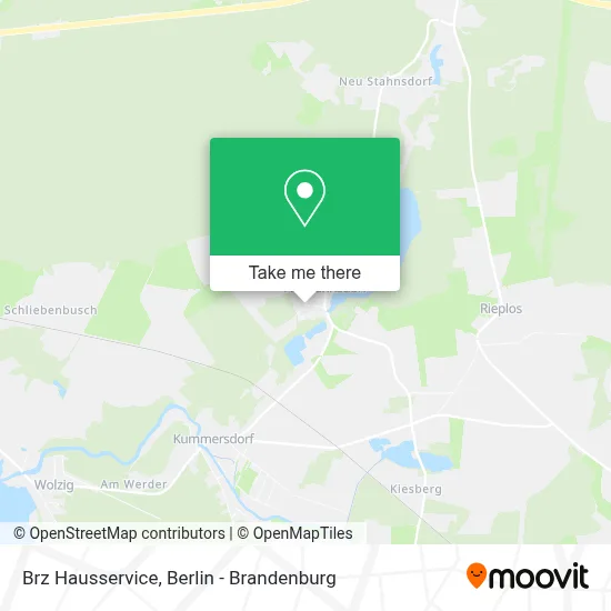 Brz Hausservice map
