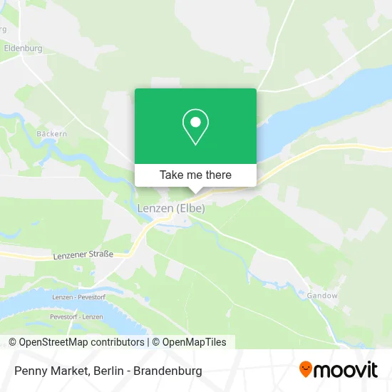 Penny Markt map