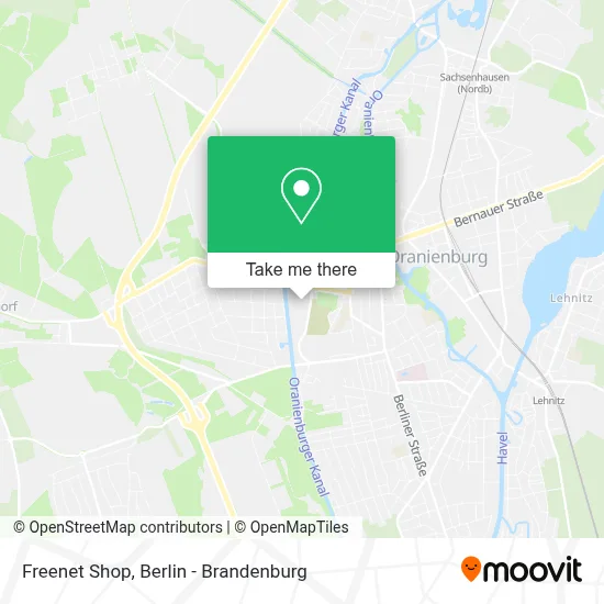 Freenet Shop map