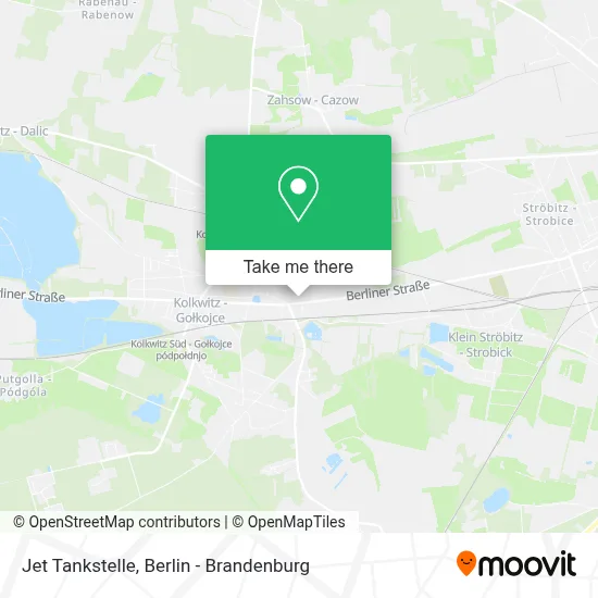 Jet Tankstelle map