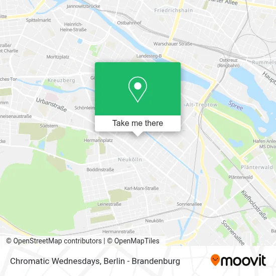 Chromatic Wednesdays map