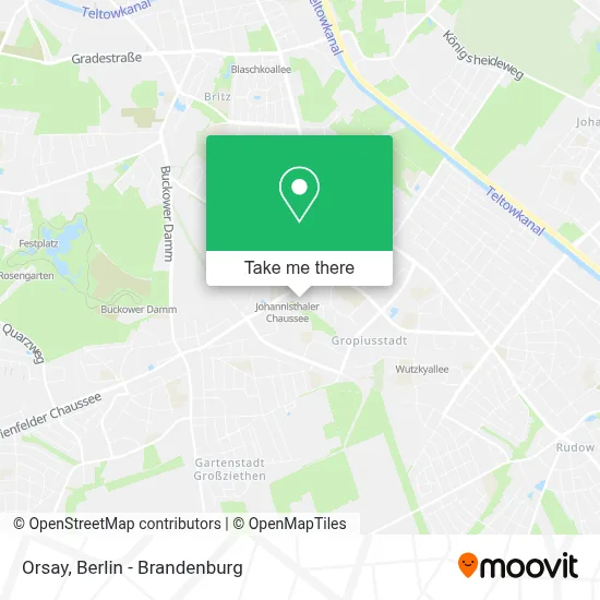 Orsay map