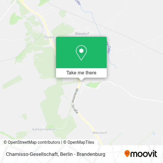 Chamisso-Gesellschaft map