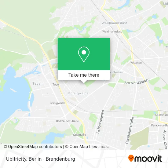 Ubitricity map