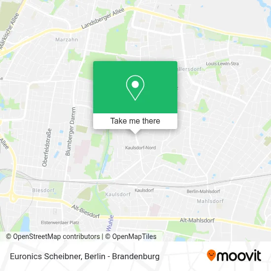 Euronics Scheibner map