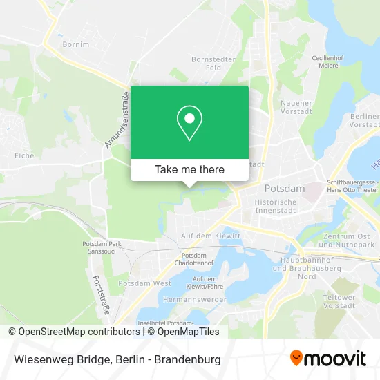 Wiesenweg Bridge map