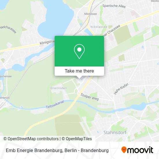 Emb Energie Brandenburg map