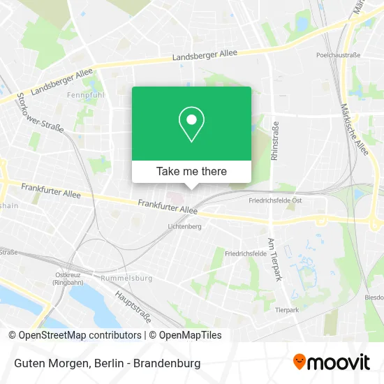 Guten Morgen map