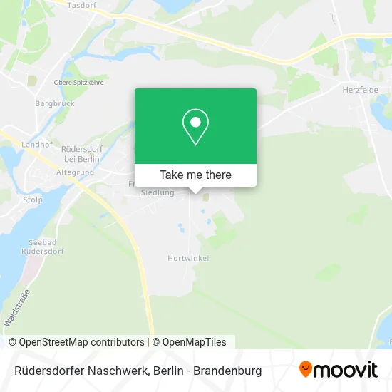Rüdersdorfer Naschwerk map