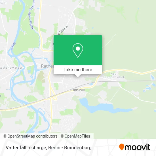Vattenfall Incharge map