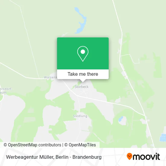 Werbeagentur Müller map