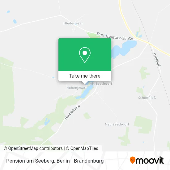 Pension am Seeberg map