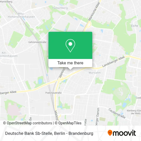 Deutsche Bank Sb-Stelle map