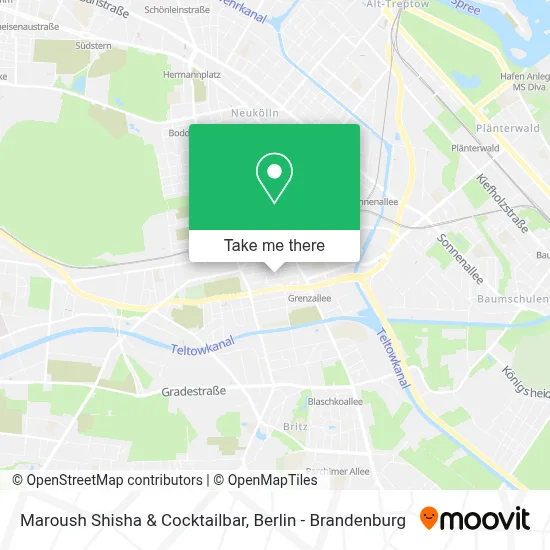 Maroush Shisha & Cocktailbar map