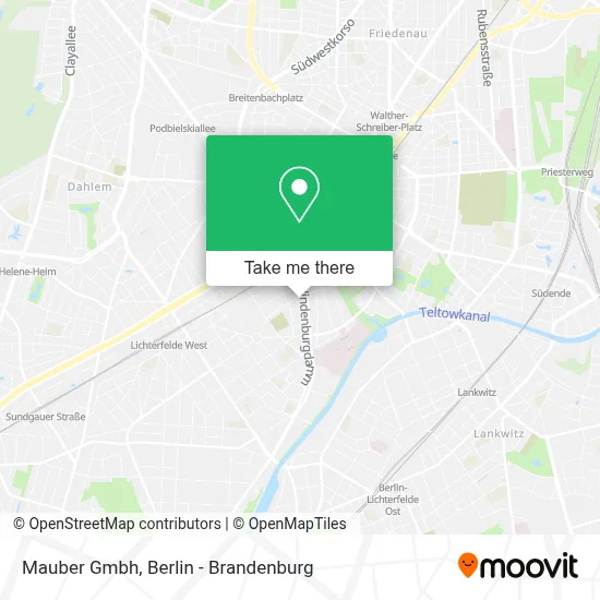 Mauber Gmbh map