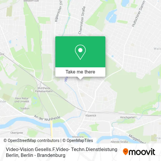 Video-Vision Gesells.F.Video- Techn.Dienstleistung Berlin map