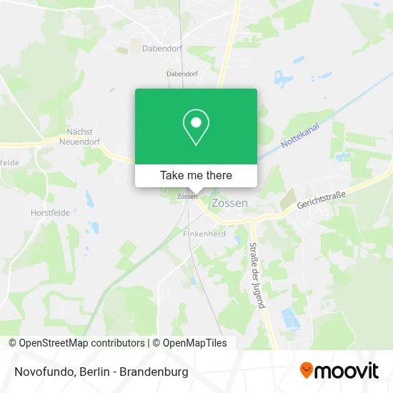 Novofundo map