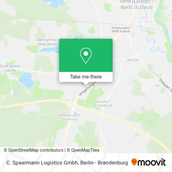 C. Spaarmann Logistics Gmbh map