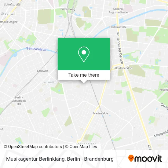 Musikagentur Berlinklang map