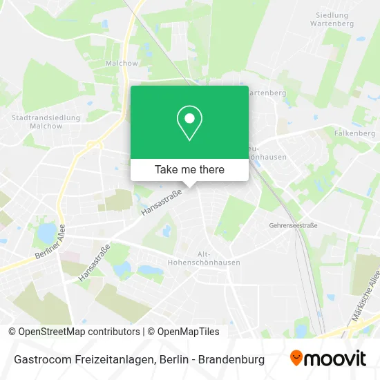 Gastrocom Freizeitanlagen map