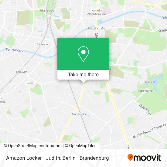 Amazon Locker - Judith map