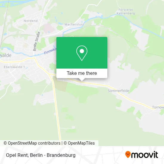 Opel Rent map