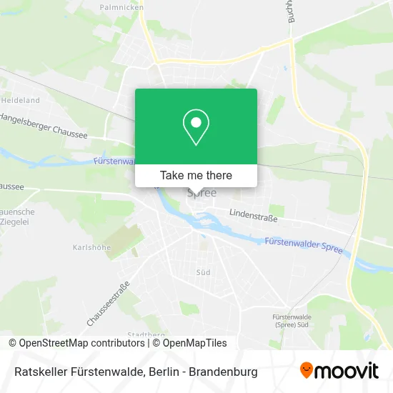 Ratskeller Fürstenwalde map