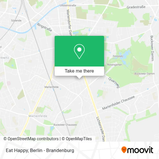 Eat Happy map
