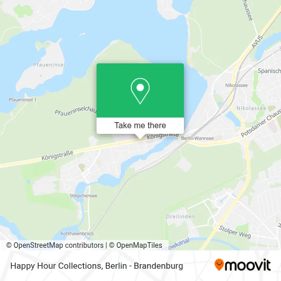Happy Hour Collections map