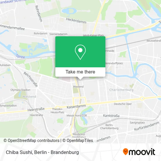 Chiba Sushi map