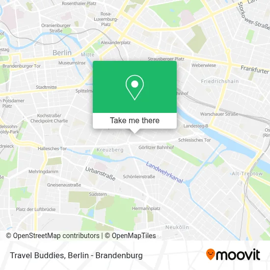 Travel Buddies map