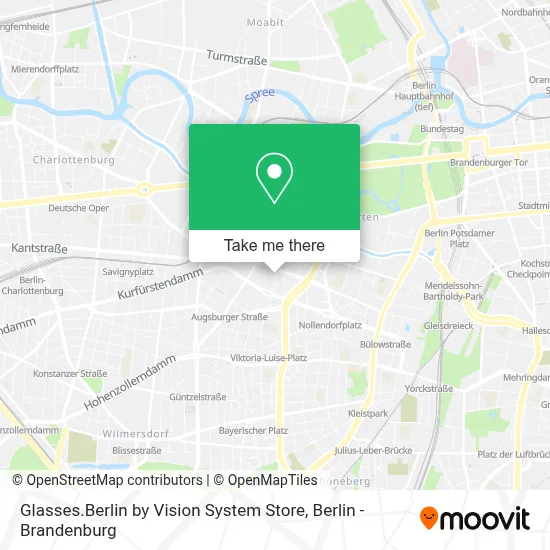 Glasses.Berlin by Vision System Store map