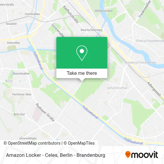 Amazon Locker - Celes map