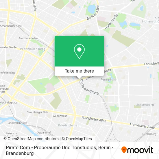 Pirate.Com - Proberäume Und Tonstudios map