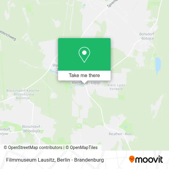 Filmmuseum Lausitz map