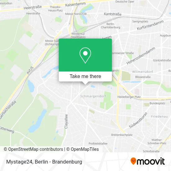 Mystage24 map