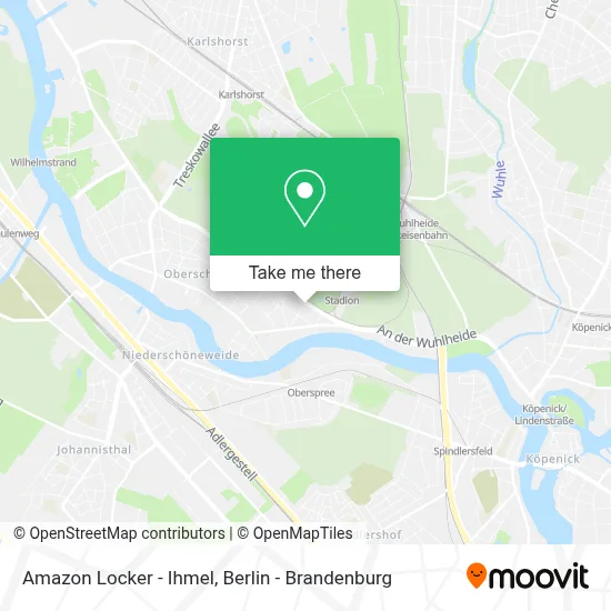 Amazon Locker - Ihmel map