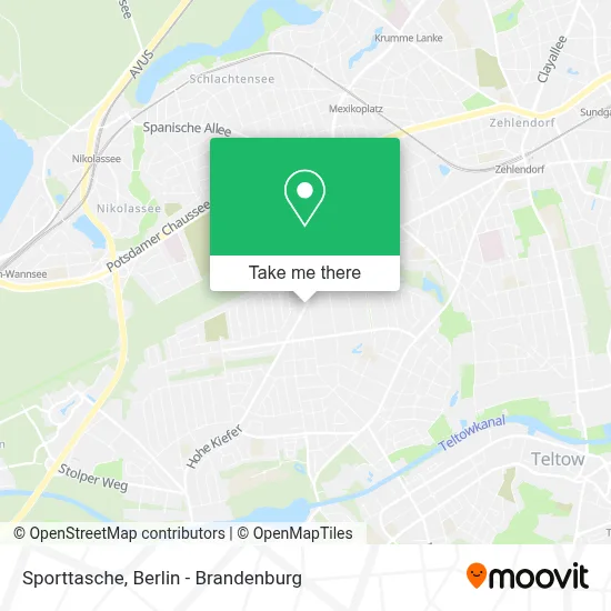 Sporttasche map