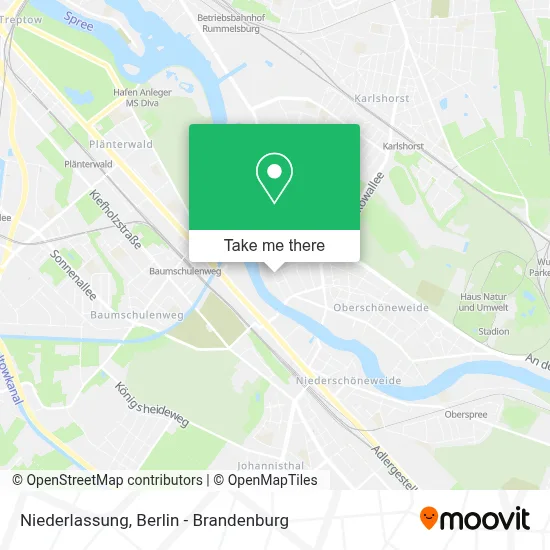 Niederlassung map