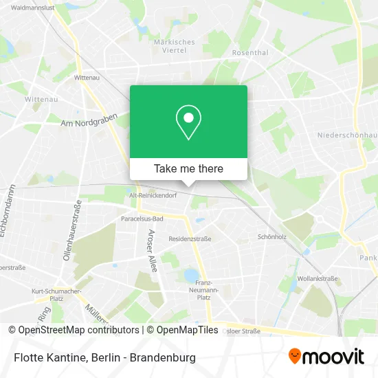 Flotte Kantine map