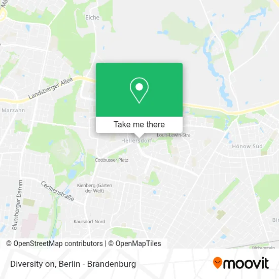 Diversity on map